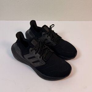 Adidas Ultraboost 20 Triple Black Mens Size 12 Running Shoes Sneakers Boost